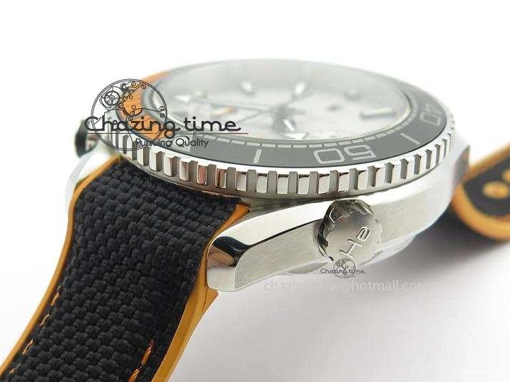 0126 Master Chronometer 45mm SS JHF Grey Dial On Nylon Strap A Neat 8249